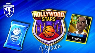 Mini BasketBall - Hollywood Stars! Python x1 in a Basic Pack!