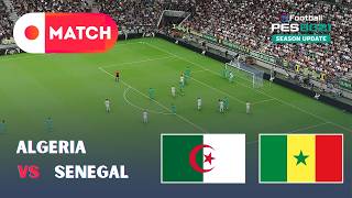 Senegal vs Algeria | Womens Afcon 2026 Match Simulation | eFootball PES 2021 Full Gameplay screenshot 4