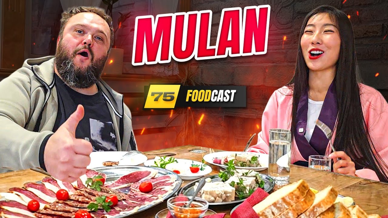 DOŠLA SAM u SRBIJU i ZALjUBILA SE , SAD MORAM DA UČIM JEZIK !!! FoodCast 75 - MULAN