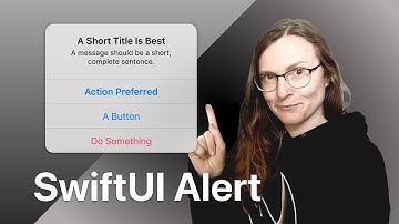 How to Show SwiftUI Alerts with Buttons, Textfields and Error Messages