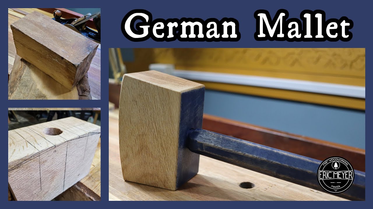 Building a Wooden Mallet The Continental Pattern Mallet aka a German