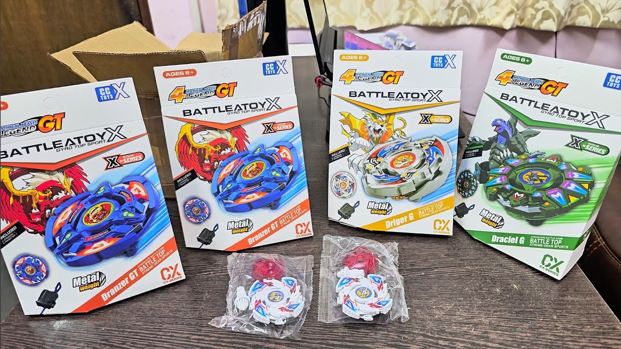 I got CX Remakes of the Original Beyblades! Dranzer GT, Dragoon GT
