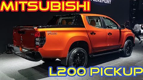 三菱越野皮卡或將登陸國內！ 2.4T柴油+6AT，第二代超選四驅！ 2020 MITSUBISHI L200 pickup 2.4t+6AT - 天天要聞