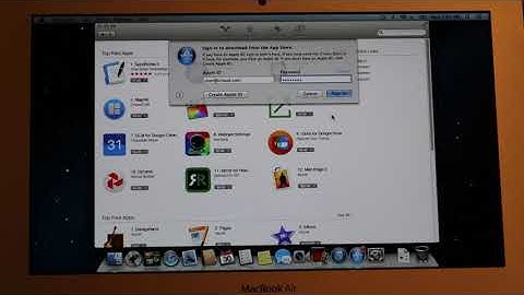 How To Log In To App Store on Old Mac