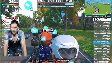 Zwift Race: Stage 2 NYC Showdown: Prospect Park Loop (C) on Prospect Park Loop in New York (330-450)