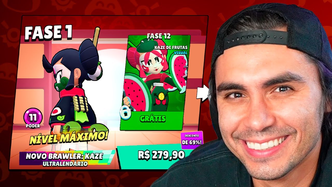 Я КУПИЛ УЛЬТРА-ЛЕГЕНДАРНУЮ KAZE НА МАКСИМАЛЬНОМ УРОВНЕ... Brawl Stars