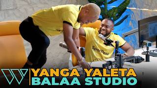 YANGA VIBE IN THE STUDIO TODAY, THE TROUBLEMAKERS CAN'T HELP THEMSELVES