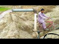 Tubewell on Bicycle Bohat Mushakal tha Par Kar dikhaya ye kam b