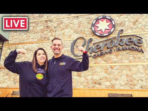 🔴 LIVE at Cherokee Casino in Ramona w/ Slot Queen!