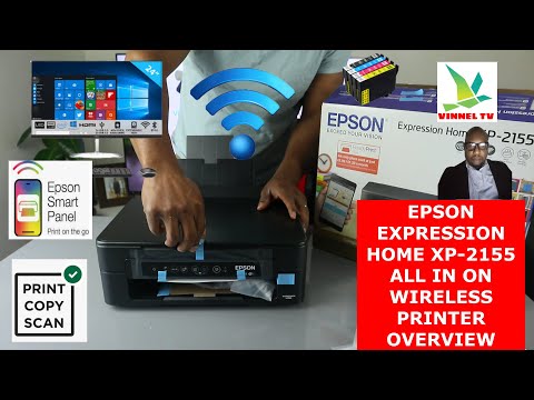 EPSON EXPRESSION HOME XP-2155 ALL- IN - ON WIRELESS / WIFI PRINTER OVERVIEW