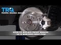 How to Replace Rear Brakes 2010-14 Mercedes-Benz E350