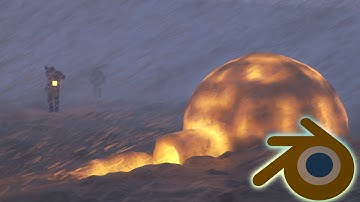 How To Make A Snow House Using Blender 1