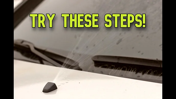 Windshield Wiper Fluid Not Spraying? Lines, Nozzles, Pump - Diagnose and Fix!