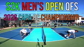 $2K Men’s Open Quarterfinals - Tsai (5.4) / Krittayaweth (5.1) vs Lee (4.9) / Almaraz (4.9) CAPA OC