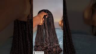 Knotless braids #shorts