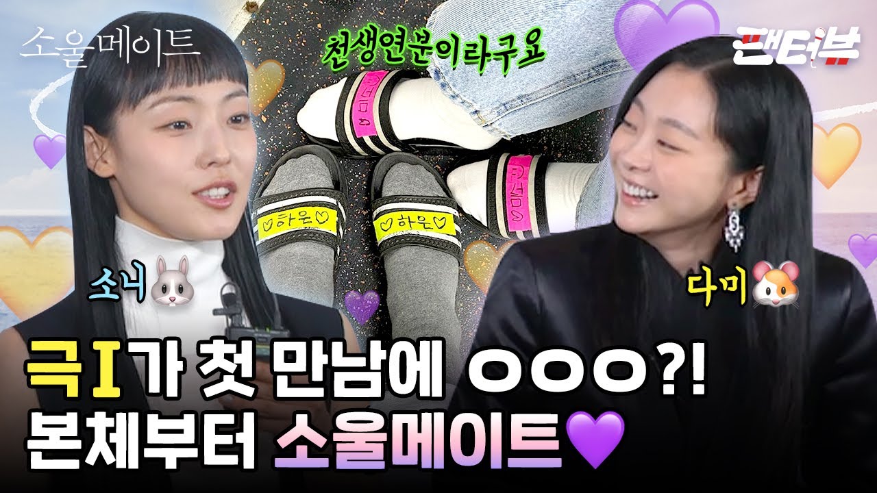 김다미 X 전소니 본체도 완전 #소울메이트 잖아~🐹🐰💕 【팬터뷰】《소울메이트》 #김다미 #전소니 #변우석 편 단독 공개!