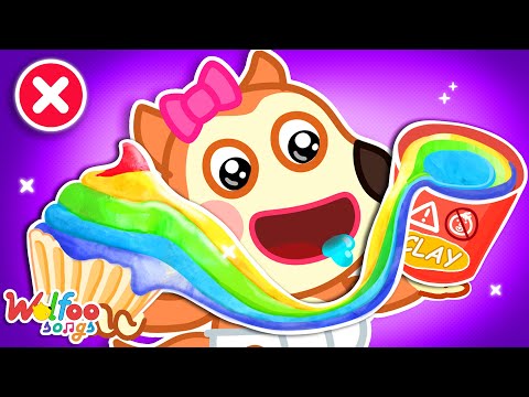 Toys Are Not on the Menu 🙅 Safety Song 👼 Kids Songs 🎶 Wolfoo Nursery Rhymes