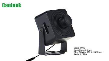 Cantonk Mini WIFI IPC KHJSL200W Operation Video