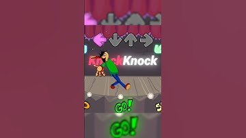 FNF Baldi’s Basics Playground Test VS Gameplay #shorts