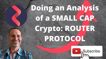 Doing an Analysis of Router Protocol Small Cap Crypto. Let