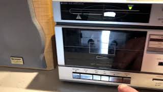 Sharp VZ-1500  faulty turntable belt and linear tracking drive belt.