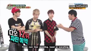 [ENG] EXO - Weekly Idol Ranking Cut