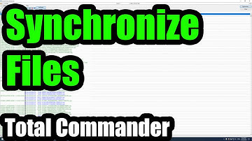 How to Synchronize files in 2 folders (Total Commander, External HDD & Memory card)