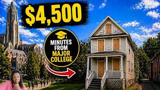 I Found A $4,500 House Near Major Colleges On Zillow....Hidden Deal!