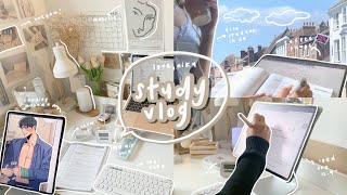 study vlog ☁️ studying in coffee shops, final exams revision, college in uk , ikea haul, manhwa 🇬🇧 screenshot 4