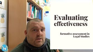 Evaluating Effectiveness - Legal Studies skills