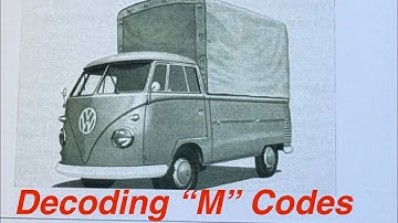 Exploring M Codes - Commercial Buses