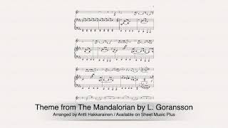 Theme from The Mandalorian - Clarinet & Piano