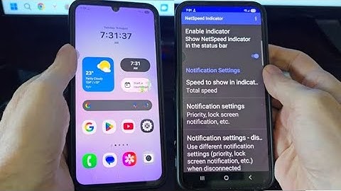 How to show network speed in Samsung A07 | How to on   set network speed in samsung a07