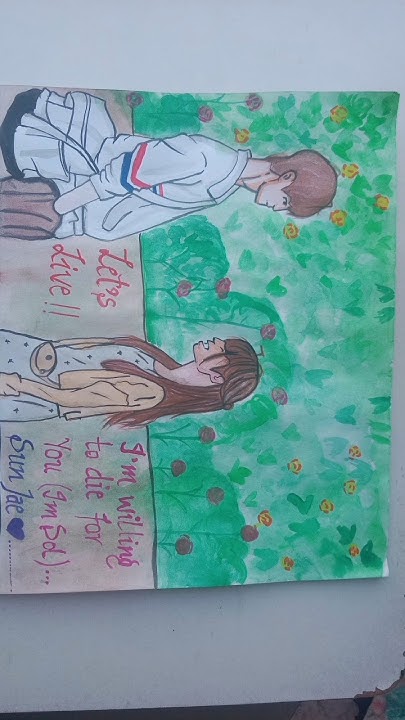 How To Draw Famous Korean Scene part 2 Completed imsol And Sunjae how-to-draw-famous-korean-scene-part-2-completed-imsol-and-sunjae