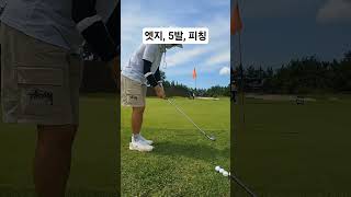 #shorts  엣지 5발, 피칭 #골프 #golf #숏게임