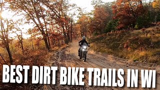 Wisconsin's TOP 5 Dual Sport Motorcycle Trails! (According to Swanky Cat)