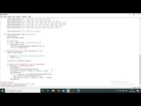How to make auto draw turtle in python using turtle Part3