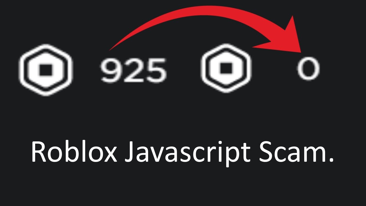 Roblox Javascript Scam How It Happened And How To Avoid It Youtube - roblox how to script a robux scam