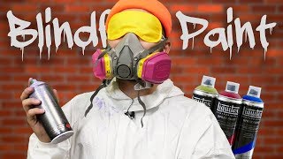 BLINDFOLD SPRAY PAINT CHALLENGE