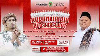 🔴🔵[LIVE] KARANGHARJO BERSHOLAWAT BERSAMA MAJELIS GANDRUNG NABI