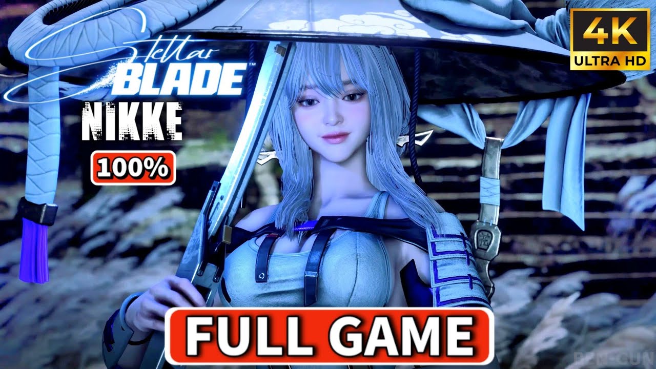 Stellar Blade x Nikke DLC - Full Gameplay Walkthrough 100% Completion | Nano Suits, Dolls, etc. (4K)