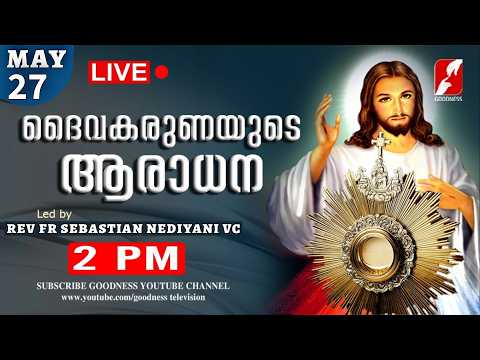MAY 27|ദൈവകരുണയുടെ ആരാധന|Karuna kontha|FR SEBASTIAN NEDIYANI VC|DIVINE ADORATION|Aradhana|GOODNESS