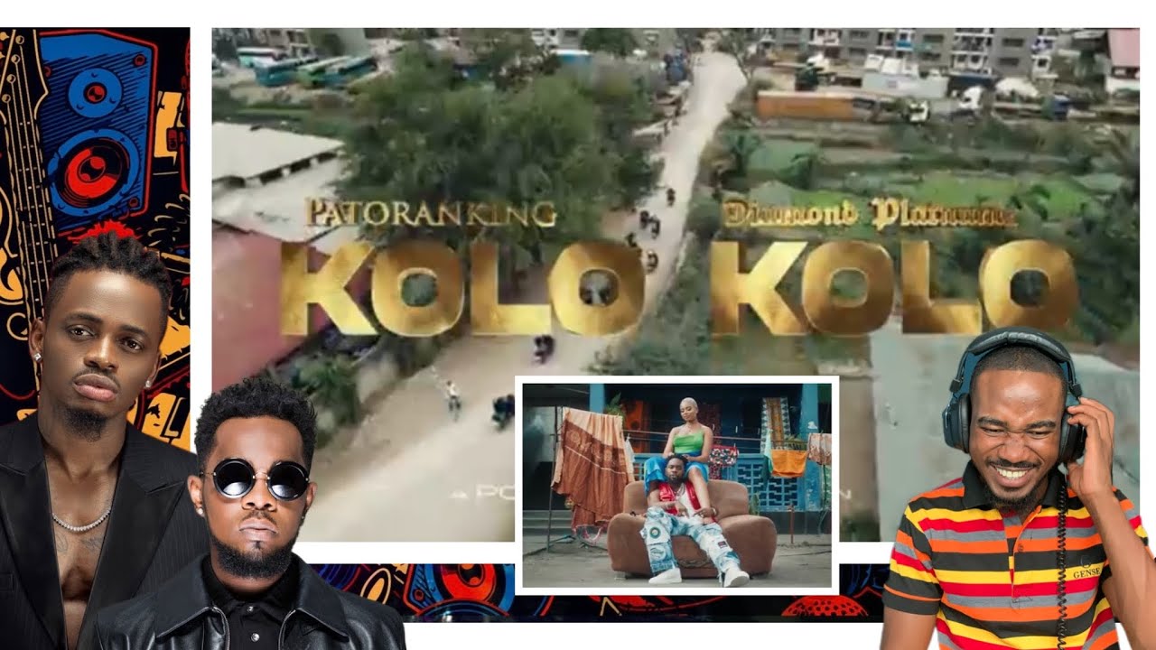Patoranking🇳🇬 “KOLO KOLO” ft Diamond Platnumz🇹🇿 (Gh🇬🇭 Reaction) Official Video YouTube