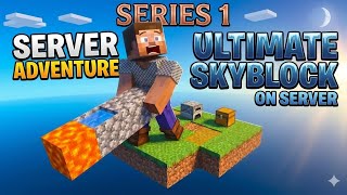 Minecraft bedrock Skyblock survival Server 1# screenshot 3