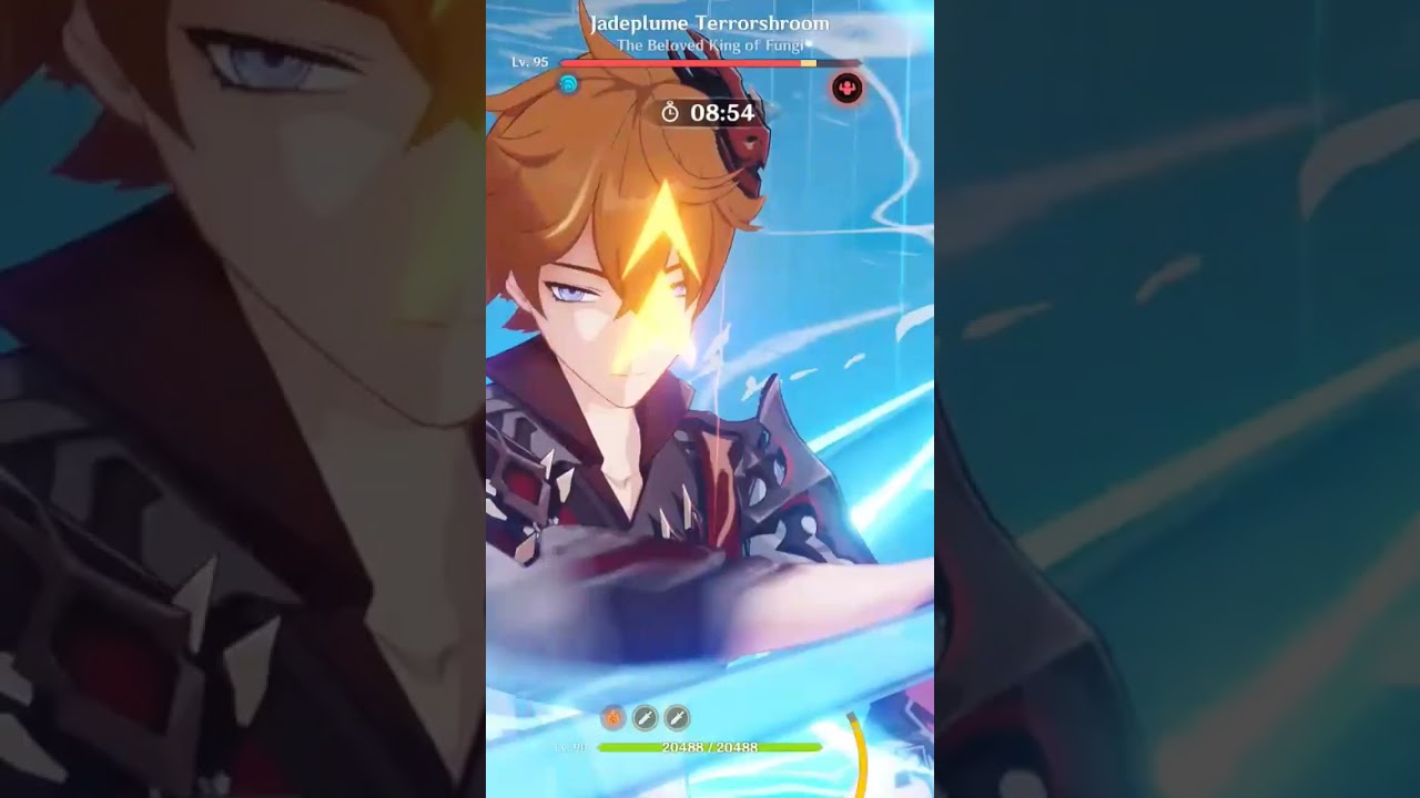 Childe cooks chicken in 12s | rot by @Spoys , 40% atk card when 🤧 