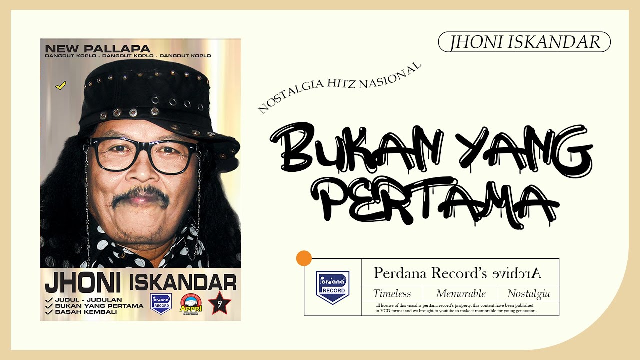 Bukan Yang Pertama - Jhoni Iskandar Ft New Pallapa (Official Music Video)