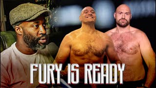 TYSON FURY IN INCREDIBLE SHAPE AHEAD OF USYK SHOWDOWN