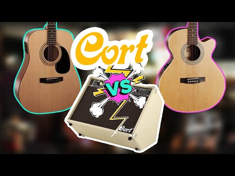 Cort AF60 Amplifier : comparison Guitar Cort AD810E OP & Cort SFX ME OP | Kitharra