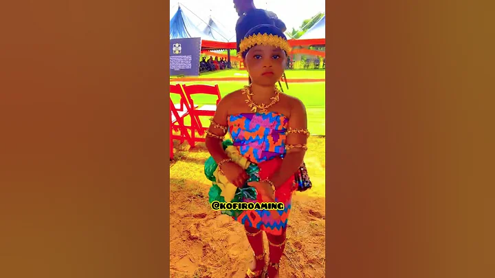 Beautiful Little Girl Steals the Show with Adowa Dance at Ghanaian Funeral 💃🇬🇭