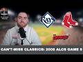 Can't Miss Classic: 2008 ALCS Game 5 | Tampa Bay Rays vs. Boston Red Sox | The Tim Crowley Show
